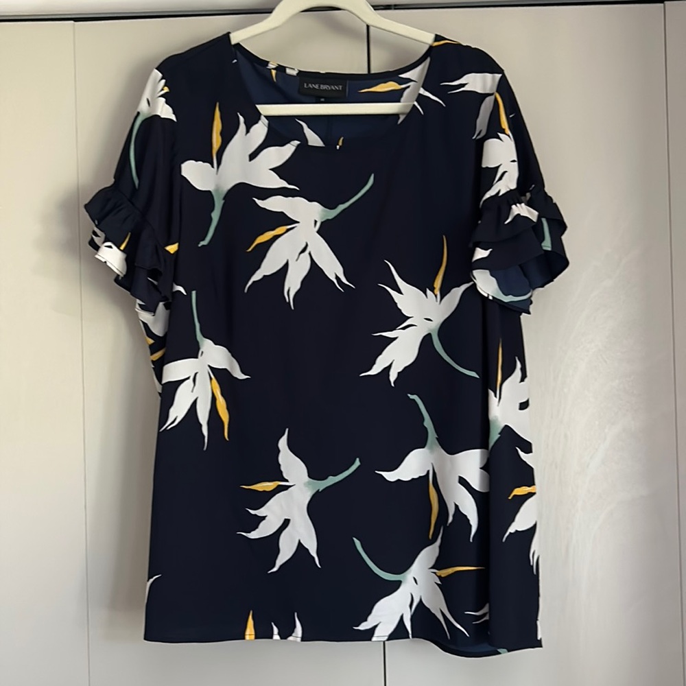 Lane Bryant Silky blouse